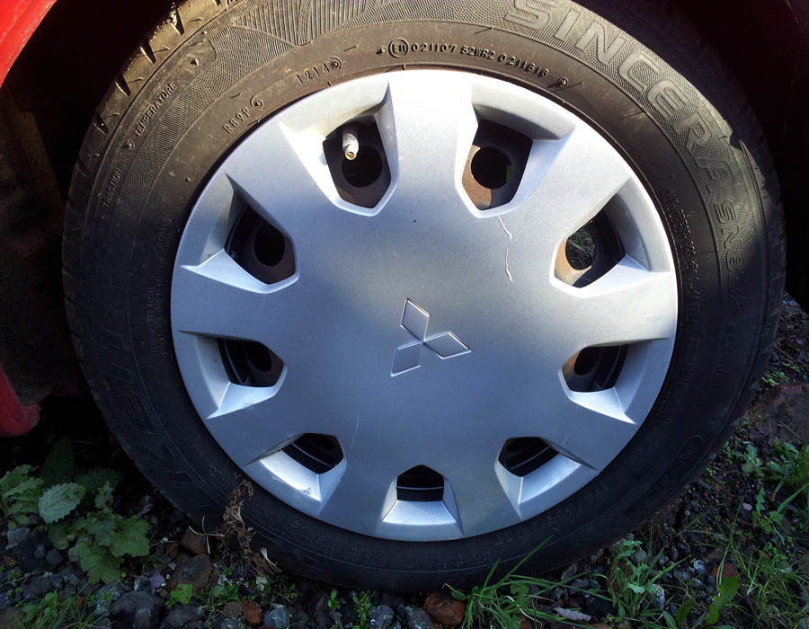 Mitsubishi Colt CZ1 Wheel trims